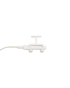 White Bipolar Stimulator Kit (large, pluggable inserts) - Large White Bipolar Stimulator