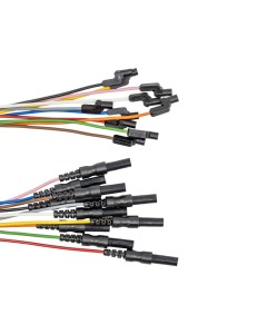 Connection Cable for Disposable Cup Electrodes - Cup Electrode Connectors to 1.5mm Touch-Proof Connectors
