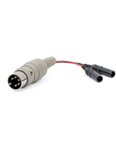 DIN 5-Pole (270°) Plug to 2 x DIN 1.5mm Touch-Proof (TP) Sockets Adaptor - Full Adaptor