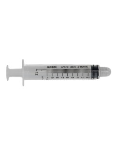 Disposable Syringe with Luer Lock (10cc, 100/pack) - Top