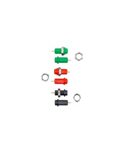 DIN 1.5mm Touch-Proof Terminal with Screw Thread & Nut (5/pack)