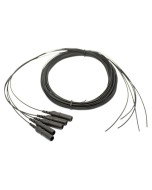 1.5mm Touch-Proof (TP) Male to Open Lead Cable (5/pack) - Full Cables