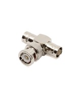 BNC T-Shape Connector (Jack-Plug-Jack) - Plug