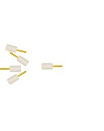 ECI 2mm Pin to DIN 1.5mm Touch-Proof (TP) Pin Converter (5/pack) - Pack