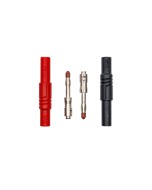 4mm Pin, Touch-Proof, Spring-Loaded, Screw Connection (5/pack)